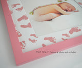 Frame Occasions: Footprints | Mat Only